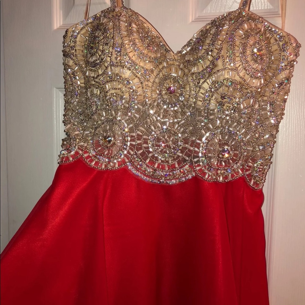 Beaded cocktail dress